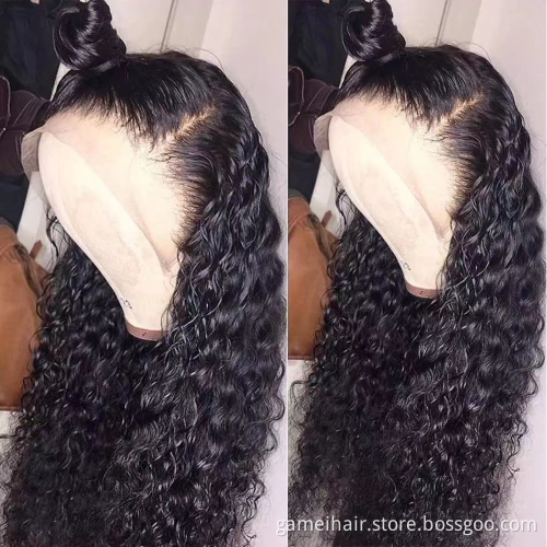 Alibaba 250% density long thick lace wigs for small heads jerry curl brazilian human hair extension vendors weaves and  wigs